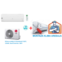 Klima uređaj LG Standard S12ET, 3.5kW, Dual Inverter, WiFi SA MONTAŽOM